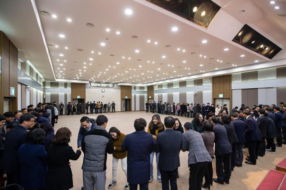 의왕시 2019년 시무식. 사진제공=의왕시