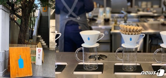 오모테산도 블루보틀© 뉴스1