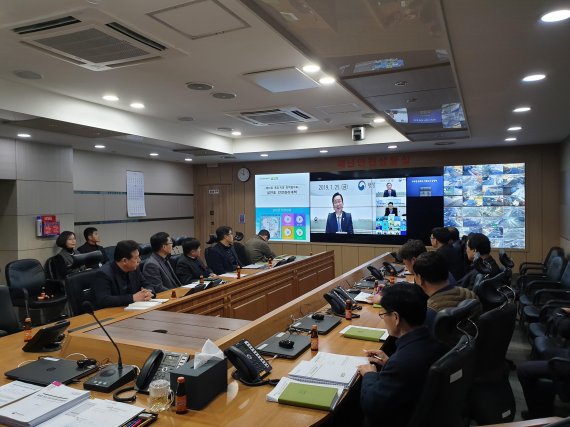 남양주시 설 연휴 안전관리 및 종합대책 보고회. 사진제공=남양주시