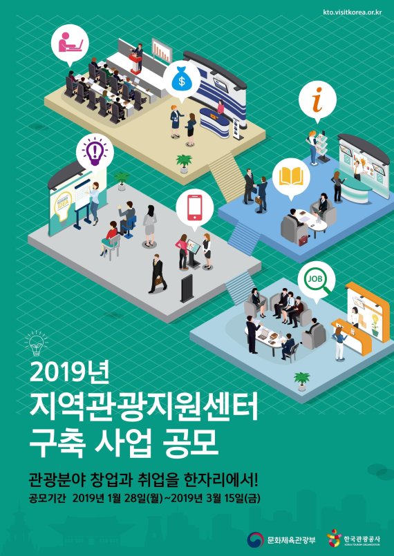 한국관광공사, 지역관광지원센터 구축 사업 공모
