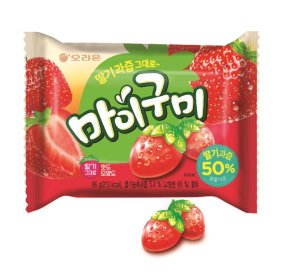 오리온, 신제품 젤리 '마이구미 딸기' 출시