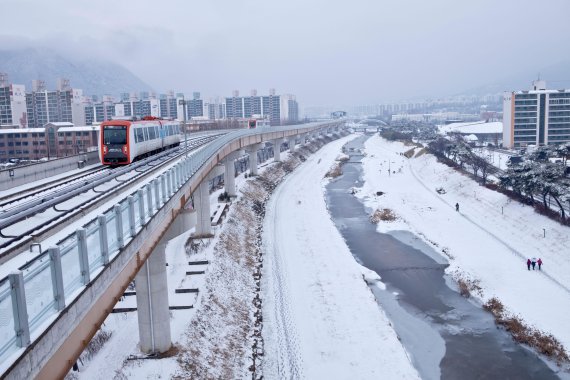 부산김해경전철 강설 대비 예찰활동 강화