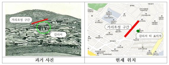 인천시는 임시정부 수립 100주년을 맞아 중구 신포로 일대에 임시정부 수립 주역인 백범 김구 선생을 기리는 역사거리를 조성한다. 사진은 역사거리 조성 구간 위치도.