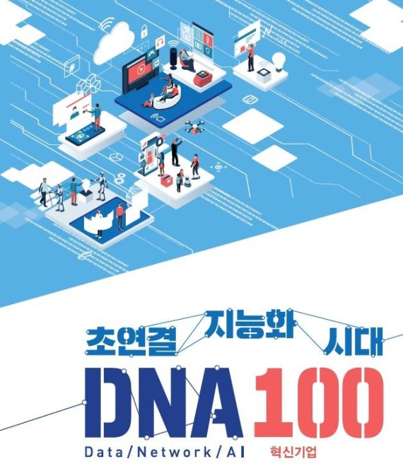 디지털 혁신 이끌 D.N.A 100대 기업 사진=한국정보화진흥원