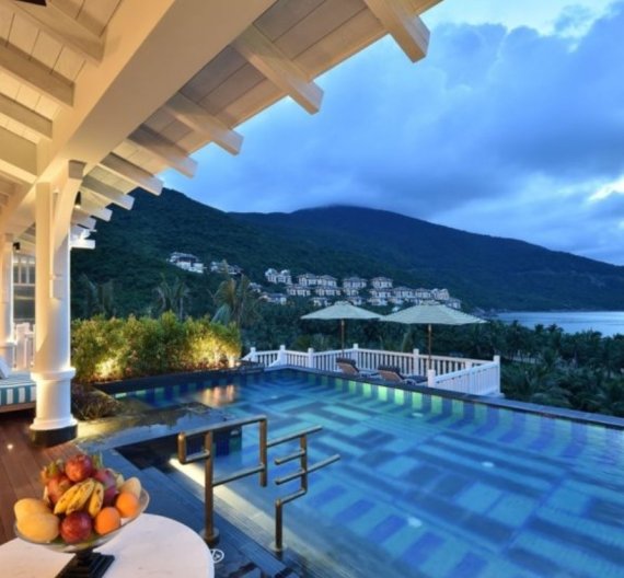 2차 북미정상회담 장소로 거론되고 있는 베트남 다낭 인터컨티넨탈 리조트 내부 모습.(홈페이지 갈무리)© 뉴스1