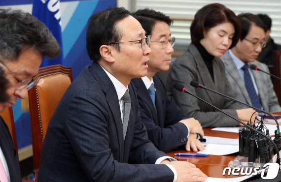홍영표 더불어민주당 원내대표. © News1 이종덕 기자