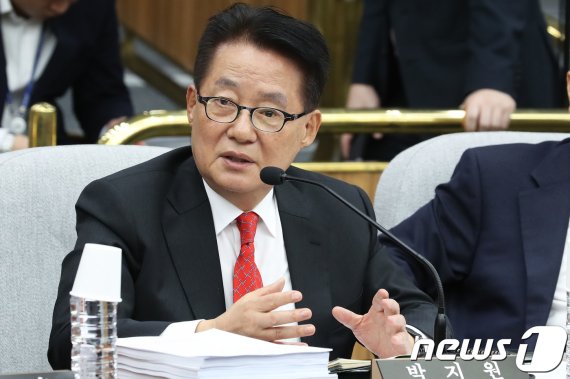 박지원 민주평화당 의원. 2018.11.16/뉴스1 © News1 임세영 기자