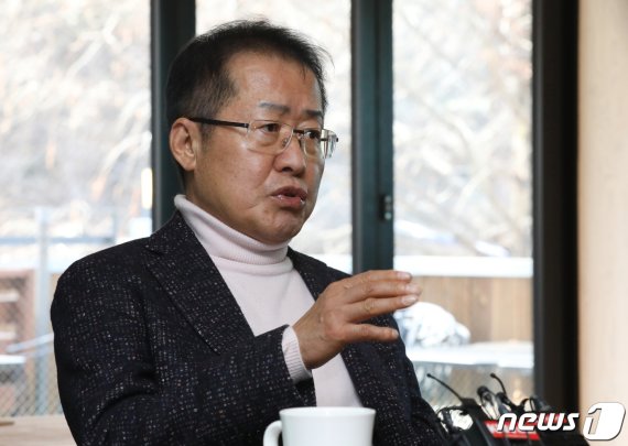 홍준표 전 자유한국당 대표© News1 여주연 기자