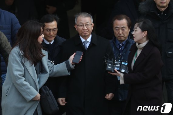 양승태 전 대법원장. 2019.1.23/뉴스1 © News1 박세연 기자