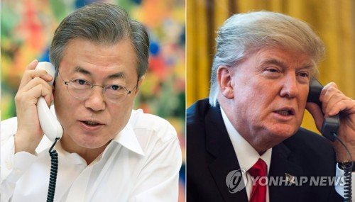 靑 "트럼프, 文 '남북경협 카드' 제안에 긍정적"