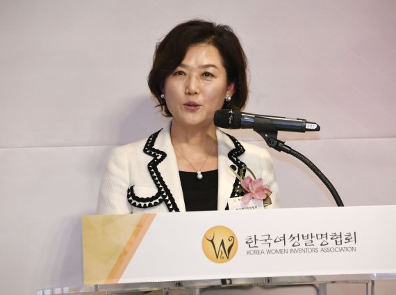 이인실 한국여성발명협회 신임회장 취임사