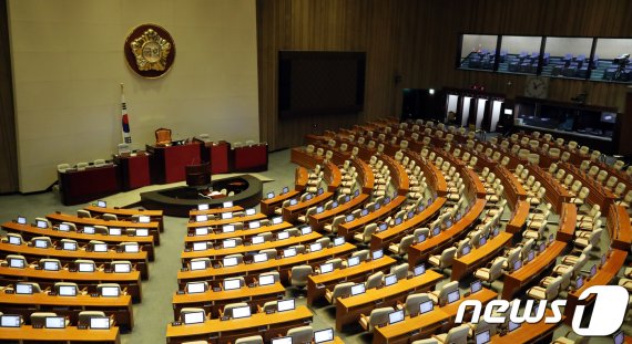 국회 본회의장. 뉴스1 © News1 안은나 기자