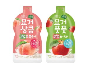 웅진식품, 학교급식용 '자연은 요거젤로' 신제품 출시