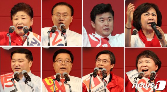 한국당 오늘 새 지도부 선출…黃·吳·金 최후승자는?