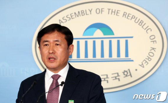 김정현 민주평화당 대변인. 뉴스1 © News1 김명섭 기자