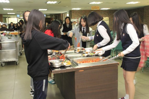 광명시 친환경 식재료 무상급식. 사진제공=광명시