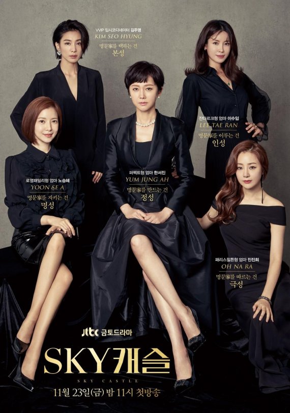 JTBC 드라마 '스카이캐슬' 포스터
