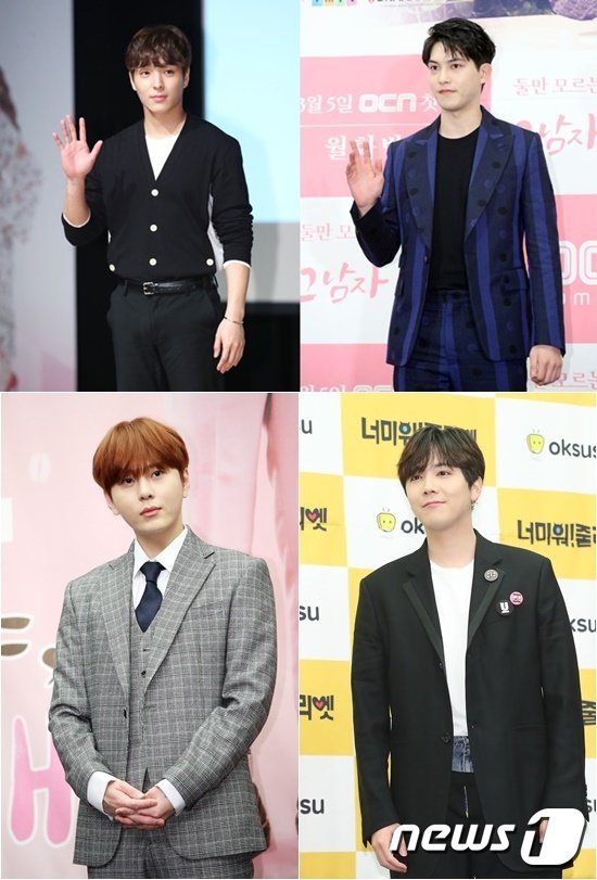 가수 최종훈, 이종현, 이홍기, 용준형(왼쪽 위부터 시계방향) © 뉴스1