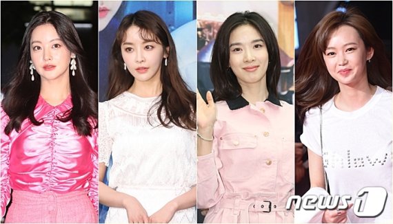 (왼쪽부터) 오연서 정유미 이청아 오초희 © 뉴스1 DB