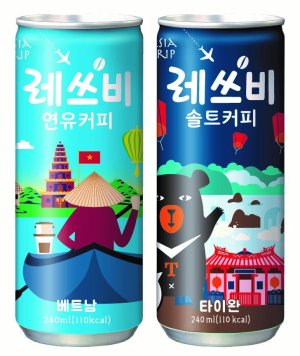 롯데칠성 '레쓰비 연유커피' '레쓰비 솔트커피' 선보여