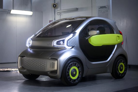 제주모터스가 내년부터 양산할 2인승 소형 전기차 ‘LSEV’ 모델