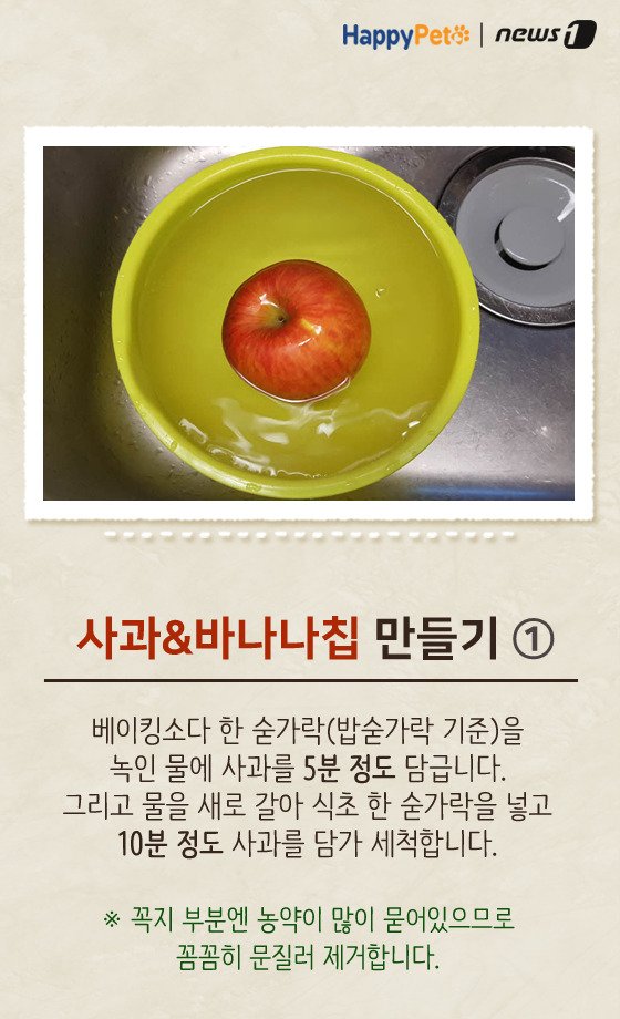 [펫레시피]반려견을 위한 착한 간식 만들기 No.61 (서울=뉴스1) 박라경 에디터 = 과일은 각종 비타민과 미네랄, 식이섬유 등 다양한 영양성분이 들어있어 건강에 도움을 주는 식품이다. 특히 반려동물들에게도 기호성이 좋은데, 과일 속 당과 식이섬유는 과도하게 섭취할