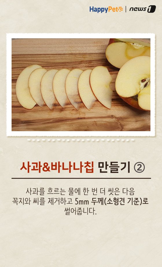 [펫레시피]반려견을 위한 착한 간식 만들기 No.61 (서울=뉴스1) 박라경 에디터 = 과일은 각종 비타민과 미네랄, 식이섬유 등 다양한 영양성분이 들어있어 건강에 도움을 주는 식품이다. 특히 반려동물들에게도 기호성이 좋은데, 과일 속 당과 식이섬유는 과도하게 섭취할