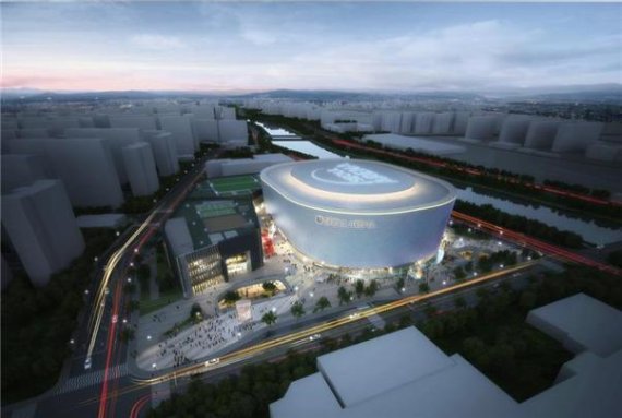 서울 아레나 조감도.