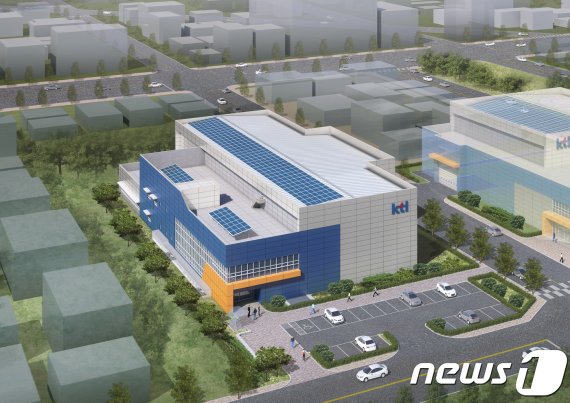 우주부품시험센터 조감도(진주시 제공) .© 뉴스1
