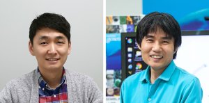 김학민 UNIST 게놈산업기술센터 연구원(왼쪽)과 박종화 KOGIC센터장 /사진=UNIST