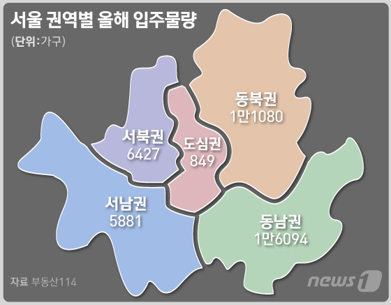 대치·도곡 학군지역도 '흔들'…입주폭탄에 전셋값 2억 '뚝'