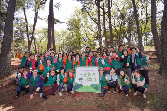 이니스프리, ‘숲 속의 제주’ 500만 그루 나무심기 스타트