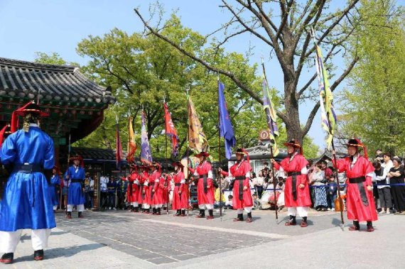 2019 경기전 수문장 교대의식 첫 선/사진=전주시