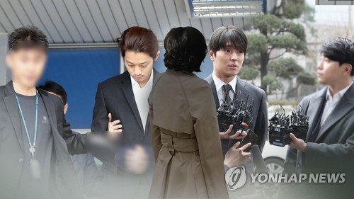 '정준영·최종훈 등에 집단성폭행' 주장 여성, 고소장 제출