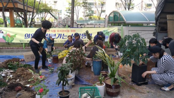 의왕시 찾아가는 식물병원. 사진제공=의왕시