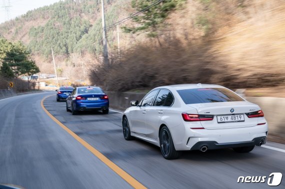 BMW 뉴 3시리즈 주행사진 © 뉴스1
