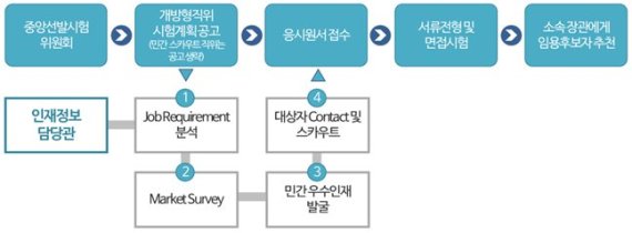 정부헤드헌팅 프로세스 / 제공=인사혁신처