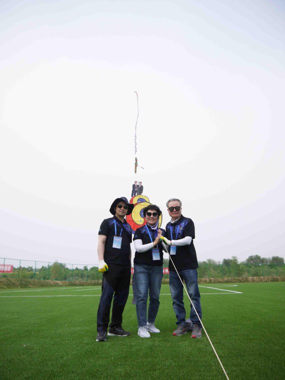 리기태 단장, 베이징국제연날리기대회 2연패