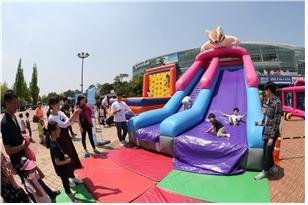 광명스피돔 야외광장 어린이날 행사. 사진제공=국민체육진흥공단