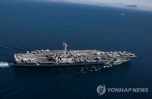 중동에 배치된 미국의 항공모함 /사진=연합뉴스