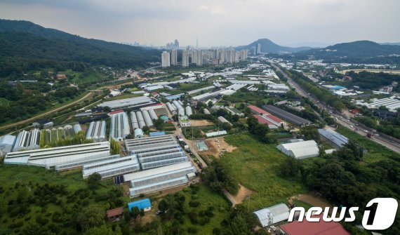 국토부가 신규 공공주택지구로 지정한 과천지구 모습.(뉴스1 자료사진)© News1 유승관 기자