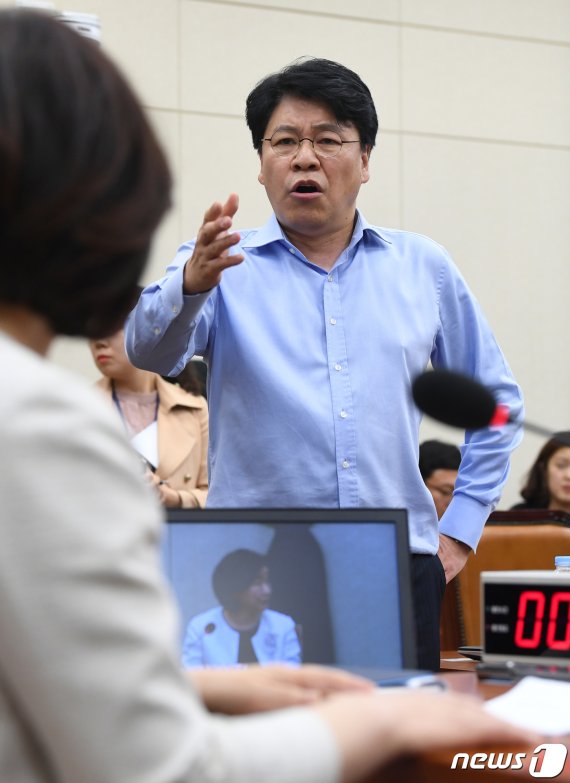 장제원 자유한국당 의원. © News1 김명섭 기자
