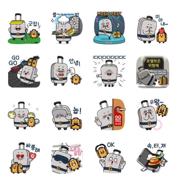 글래드 호텔앤리조트, 캐릭터 ‘럭키지&백이지’ 출시 ‘친근감↑’