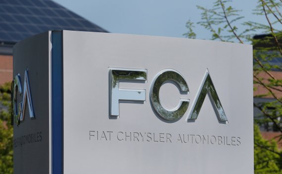 피아트크라이슬러(FCA) 회사 로고.로이터연합뉴스