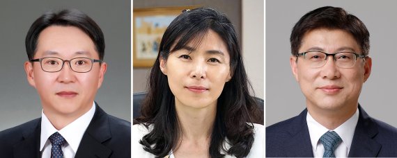 (왼쪽부터) 김현준 국세청장, 김외숙 인사수석, 김형연 법제처장