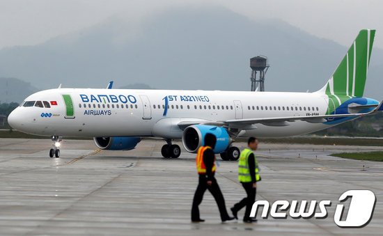 에어버스 A321 네오 항공기. © 로이터=뉴스1