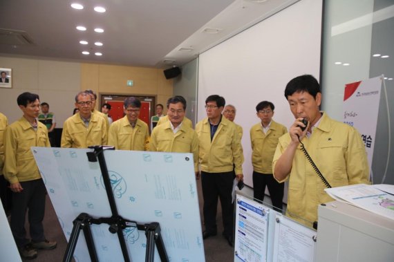 한국방송통신전파진흥원는 '2019을지태극연습'을 맞아 나주 본원과 10개 지방본부가 비상대비 재난통신망 교신 훈련을 실시했다. 사진=한국방송통신전파진흥원