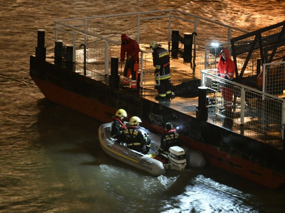 헝가리 부다페스트 다뉴브강에서 34명이 탄 유람선 '하블레아니'가 침몰해 구조대가 실종자 수색작업에 투입되고 있다. 앞서 3명이었던 사망자 수는 7명으로 늘었으며 외교부 당국자는 "한국 단체 관광객이 해당 유람선에 탔던 것으로 보인다"며 "정확한 내용은 파악 중"이라고 밝혔다. AP뉴시스