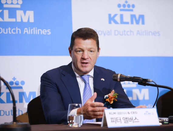 피터 앨버스(Pieter Elbers) KLM네덜란드항공 최고경영자(CEO) 대표이사 KLM네덜란드항공 제공
