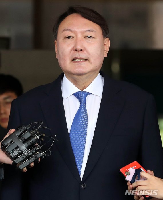 차기 검찰총장 후보자로 지명된 윤석열 서울중앙지검장/사진=뉴시스